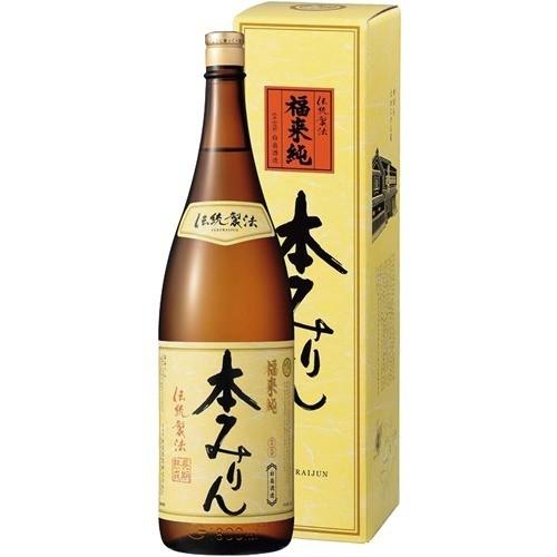 白扇酒造 福来純 伝統製法 熟成本みりん 箱入 ( 1.8L ) : 爽快ドラッグ  