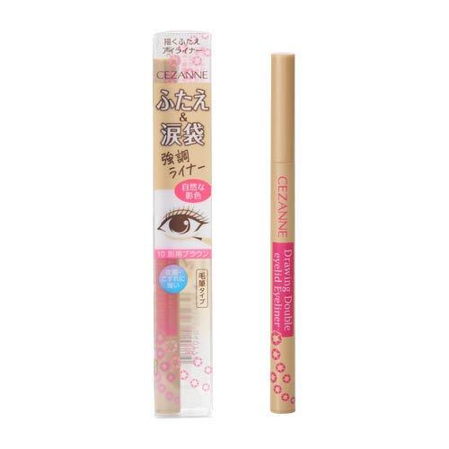 セザンヌ 描くふたえアイライナー 影用ブラウン ( 0.5ml )/ セザンヌ