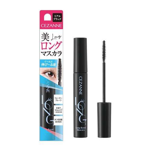 セザンヌ ロングブーストマスカラ01 リアルブラック ( 5.7g