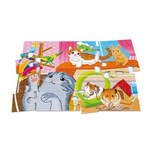 【新品】くもんのジグソーパズル STEP3・４・5 セット くもんのジグソーパズル STEP3 いっしょにくらす動物たち ( 1個
