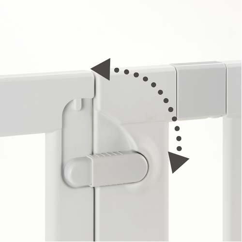 パーテーションにも使えるベビーサークル ドア付 ライトグレー ( 10枚