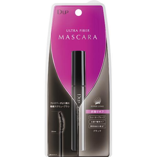 ディーアップ(D.U.P) ウルトラファイバーマスカラ ブラック ( 1本