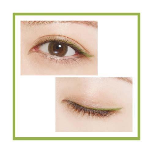 ディーアップ(D.U.P) シルキーリキッドアイライナー ピスタチオラテ