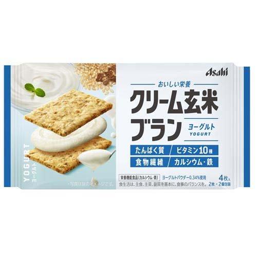 アサヒ クリーム玄米ブラン ヨーグルト ( 4枚×6袋入 )/ : 爽快ドラッグ