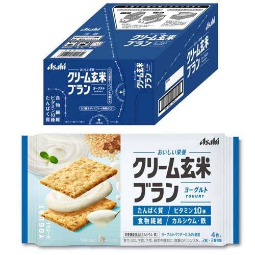アサヒ クリーム玄米ブラン ヨーグルト ( 4枚×6袋入 )/ : 爽快ドラッグ