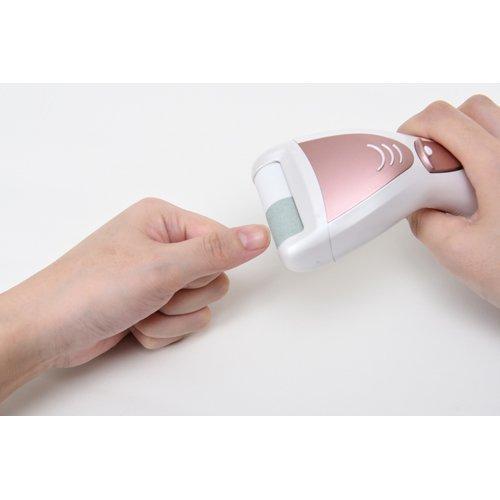 ロゼンスター 電動爪削り＆角質ケアローラー 乾電池式 ND-5459 ( 1台