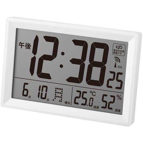 【*】様 セット価格！単品購入も可能ビューティーワールドⅡ高周波 + ニューバン MAG デジタル電波置掛兼用時計 ビュースクエア W-812 WH-Z ( 1個