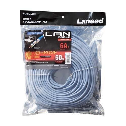 エレコム cat6a LANケーブル ブルー 50m LD-GPA／BU50 ( 1本入