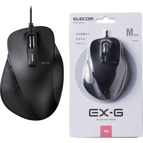 Ex G 有線blueledマウス Mサイズ ブラック M Xgm10ubbk 1個