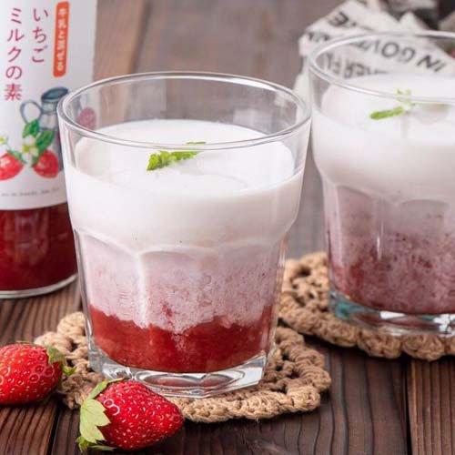いちごミルクの素 ( 470ml )/ 久世福商店 : 爽快ドラッグ - 通販