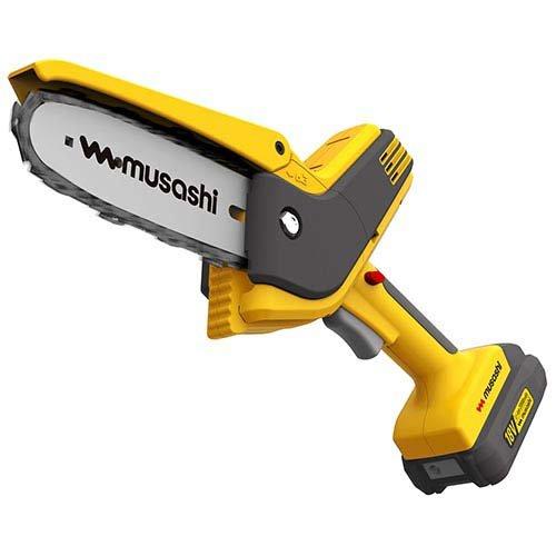 ムサシ 充電式ハンディチェーンソー HCS-6000 ( 1個 )/ : 爽快ドラッグ