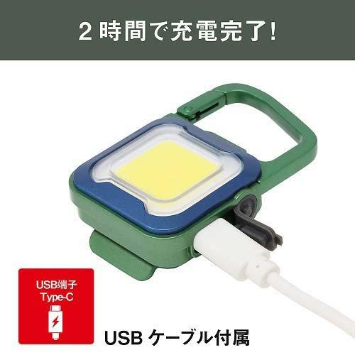 ムサシ ぴかり MINI LIGHT ディープグリーン／ブルー WRC-25GB ( 1台 )｜soukai｜05