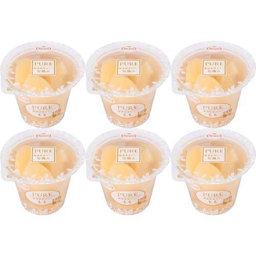 たらみ PURE もも ( 270g×6個入 )/ ゼリー 厳選果実 フルーツ 常温