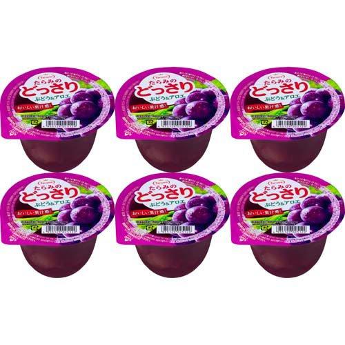 たらみのどっさり ぶどう＆アロエゼリー ( 230g*6個 )/ どっさり