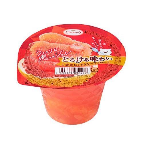 たらみ ゼリー とろける味わい ご褒美ピンクグレープフルーツ ( 200g×6