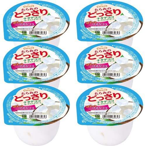 たらみのどっさり ゼリー ナタデココヨーグルトデザート ( 230g×6個
