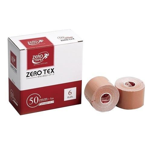 ゼロ・テックス キネシオロジーテープ 50mm*5m ( 6巻 ゼロ・テックス キネシオロジーテープ 50mm*5m ( 6巻