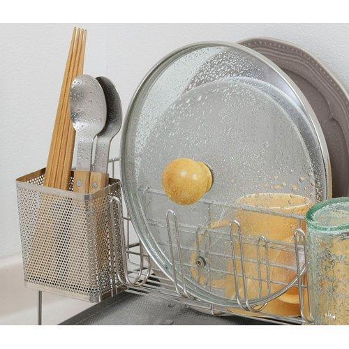 店舗用品 sugtas 下村企販 省スペースに置ける スリム 水切りバスケット 奥行47cm 41493