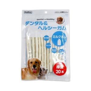 ペットプロ デンタル ヘルシーガム ミルクガム 棒型 本入 ペットプロ Petpro 爽快ドラッグ 通販 Yahoo ショッピング