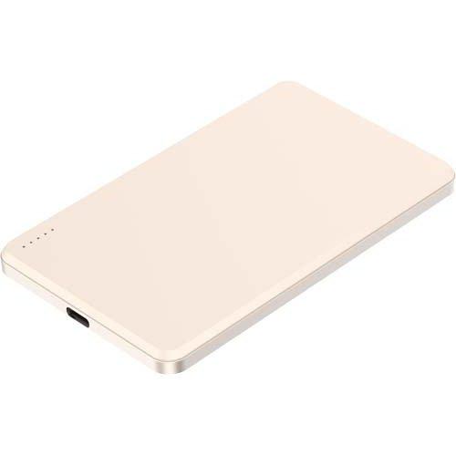 大橋産業 準固体モバイルバッテリー 5000mAh ピンクゴールド 8002 ( 1
