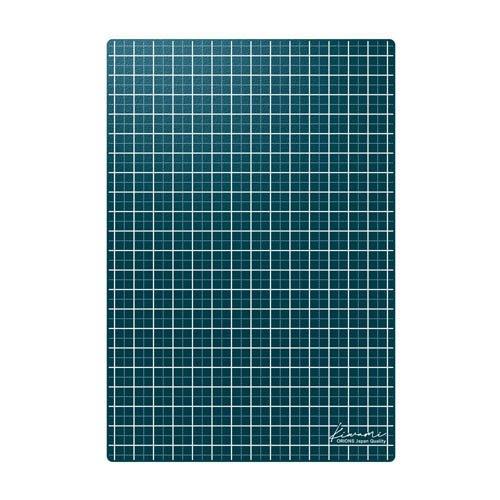 共栄プラスチック Kiwami ライティングマット下敷 A5 孔雀青 peacock
