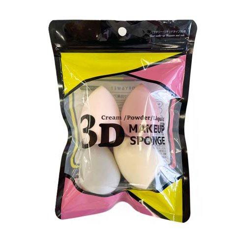 3Dメイクアップスポンジ ( 4個入 ) : 爽快ドラッグ - 通販 - Yahoo