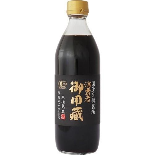 醤油 ヤマキ 国産有機醤油 濃口タイプ ( 500ml )/ 消費者御用蔵 : 爽快