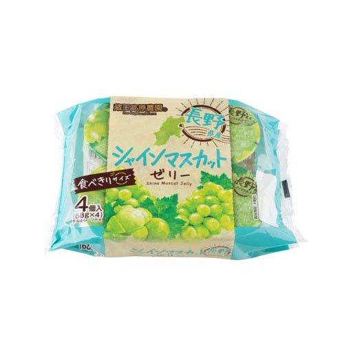 長野県産シャインマスカットゼリー ( 68g×4個入×12個 )/ 蔵王 長野県産シャインマスカットゼリー ( 68g×4個入×12個 )/ 蔵王