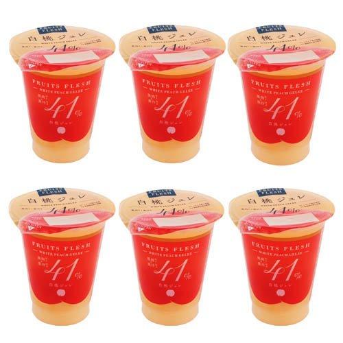 フルーツフレッシュ 白桃ジュレ ( 160g×6個 ) : 爽快ドラッグ - 通販