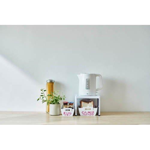 電気ケトルラック ホワイト I-636 ( 1台 )/ ISETO(伊勢藤) : 爽快