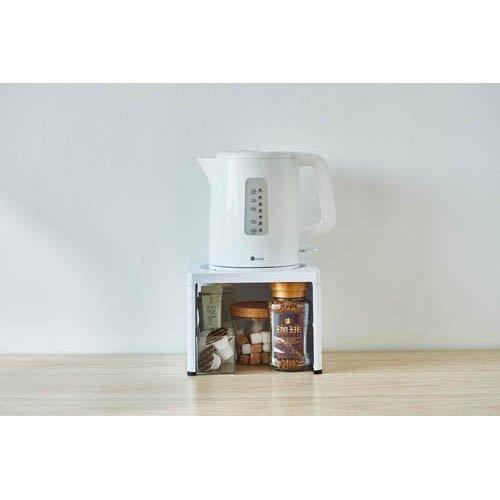 電気ケトルラック ホワイト I-636 ( 1台 )/ ISETO(伊勢藤) : 爽快