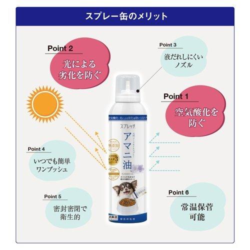 スプレッチ アマニ油 チーズ風味 犬用 ( 150ml ) : 爽快ドラッグ