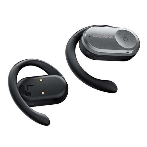 NAGAOKA オープンイヤー型完全ワイヤレスイヤホン ガン NAGAOKA オープンイヤー型完全ワイヤレスイヤホン ガン
