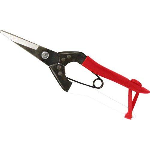 岡恒 芽切鋏 全長190mm No.304B ブリスターパック(園芸用はさみ・剪定