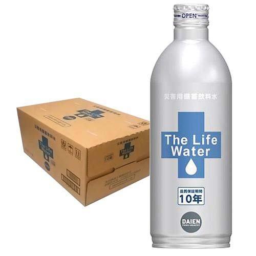THE LIFE WATER 10年保存備蓄水 ( 490ml×24本入 ) : 爽快 THE LIFE WATER 10年保存備蓄水 ( 490ml×24本入 ) : 爽快