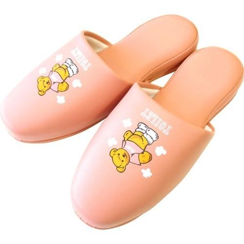 トイレスリッパ 可愛いプリントクマトイレ 吊り込み ピンク Mサイズ 1足 爽快ドラッグ 通販 Yahoo ショッピング