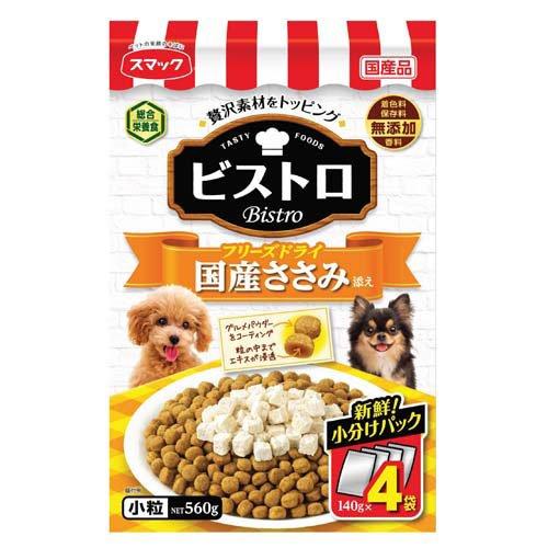 ビストロ フリーズドライ国産ささみ添え 犬用 ( 560g(140g×4袋