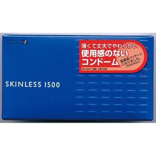 コンドーム オカモト スキンレス 1500 ( 12コ入 )/ 避妊具 コンドーム オカモト スキンレス 1500 ( 12コ入 )/ 避妊具