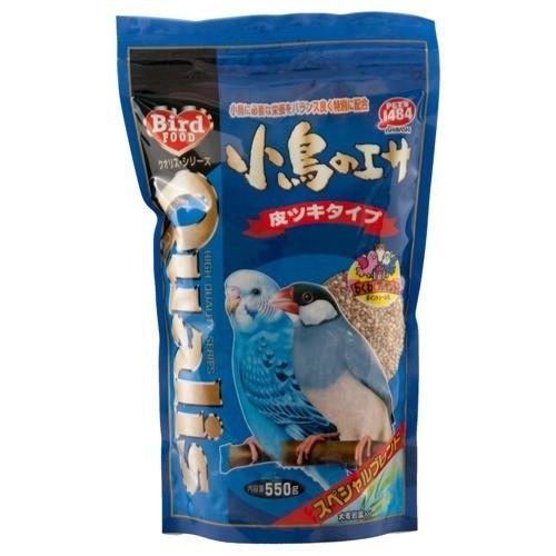 クオリス 小鳥のエサ スペシャルブレンド 皮ツキタイプ ( 550g