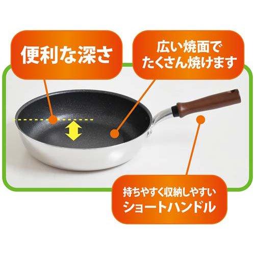 ウルシヤマ金属工業 IHガット フライパン26cm GAT-F26 ( 1個 ) : 爽快