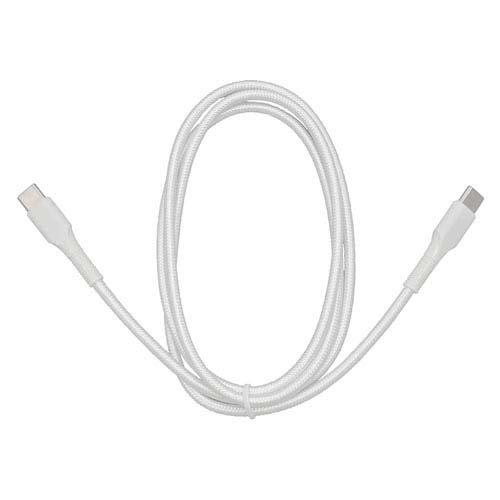 AudioComm PD対応 USB-C to USB-Cケーブル 1m ホワイト ( 1本 )/ OHM