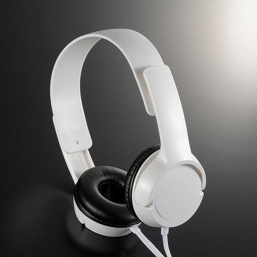 AudioComm ステレオヘッドホンH125 ホワイト HP-H125N-W ( 1個 )/ OHM