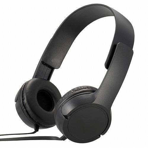 AudioComm ステレオヘッドホンH125 ブラック HP-H125N-K ( 1個 )/ OHM