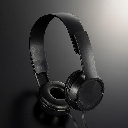 AudioComm ステレオヘッドホンH125 ブラック HP-H125N-K ( 1個 )/ OHM