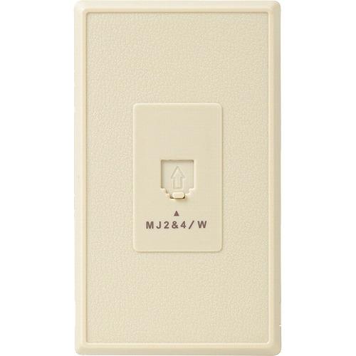 埋込型モジュラージャック 6極4芯(NTT仕様)/6極2芯兼用 TP-3424 埋込型モジュラージャック 6極4芯(NTT仕様)/6極2芯兼用 TP-3424