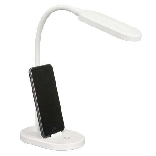 LEDデスクランプ USB電源 昼白色 DS-LS12USB-W ( 1個 )/ OHM : 爽快