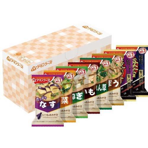 アマノフーズ 恵みのおいしさ おみそ汁 8種セット ( 48食入 )/ アサヒ