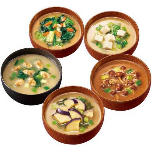減塩いつものおみそ汁 バラエティセット ( 10食入 )/ アマノフーズ