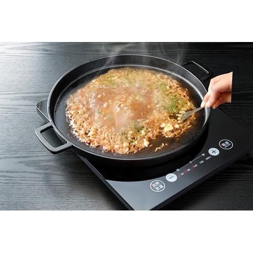 IH対応 鉄鋳物お好み鉄板 32cm 3981 ( 1コ入 )/ イシガキ(Ishigaki