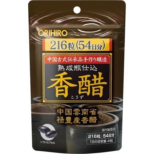 香醋カプセル ( 216粒入 )/ オリヒロ : 爽快ドラッグ - 通販 香醋カプセル ( 216粒入 )/ オリヒロ : 爽快ドラッグ - 通販